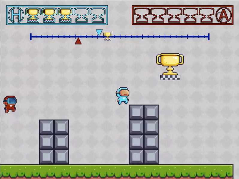 human vs agentのスクリーンショット