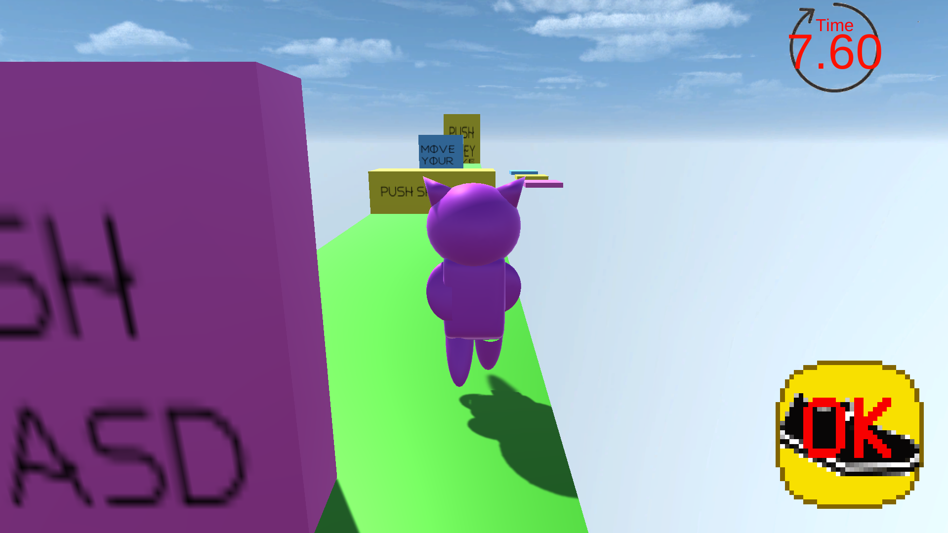 ねこまうすらんらんrunのゲーム画面